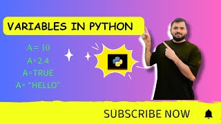 Variables & Data Types in Python | Python Tutorials for Engineers | AI-ML |Gen-AI
