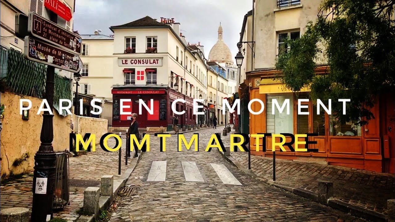 🇫🇷 WALK IN PARIS ( 4K MONTMARTRE PARIS ) 09/10/2020 PARIS 4K - YouTube