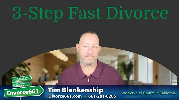 The 3-Step Process to a Fast Divorce | Los Angeles Divorce #divorce661