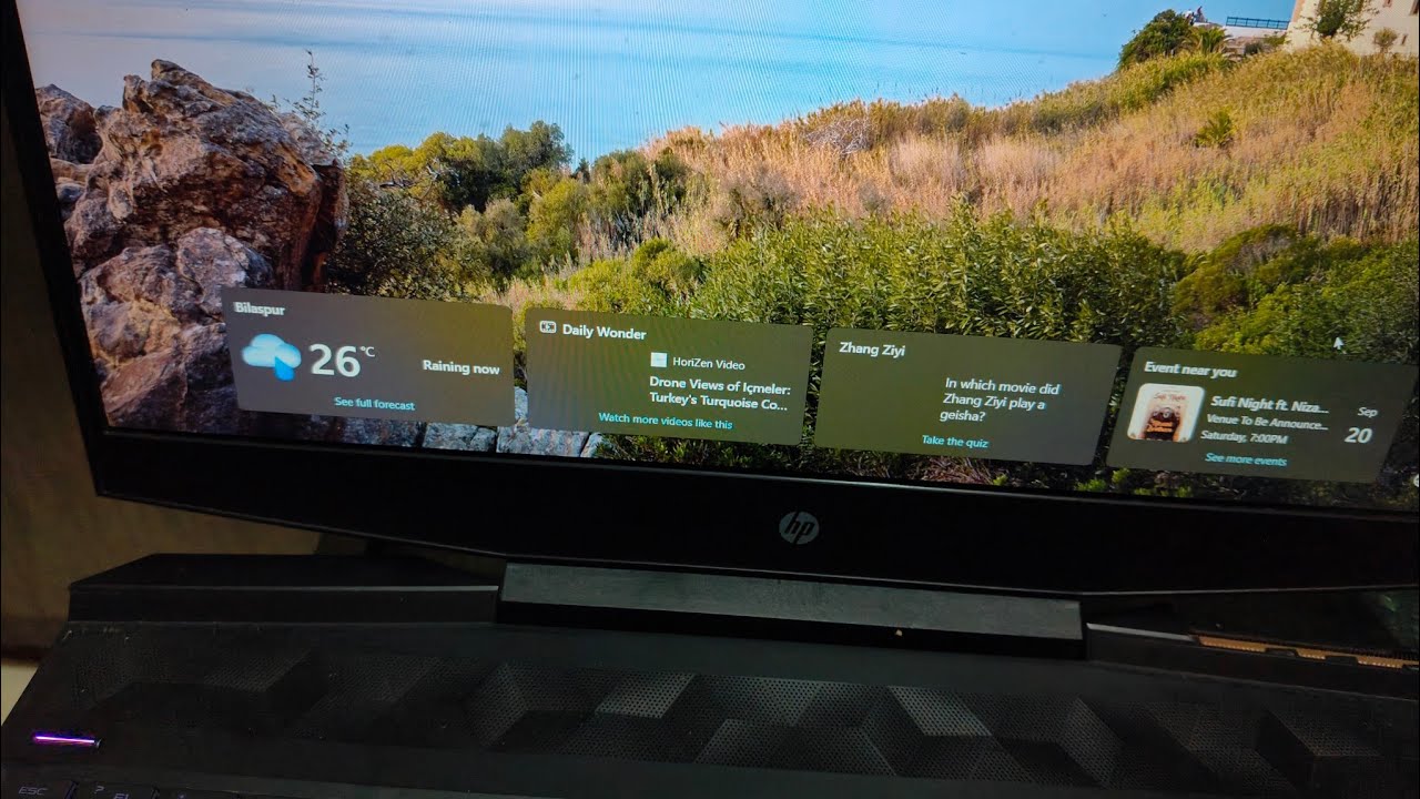 How to Share Laptop Screen With Projector | HP Laptop Connection with Projector | 