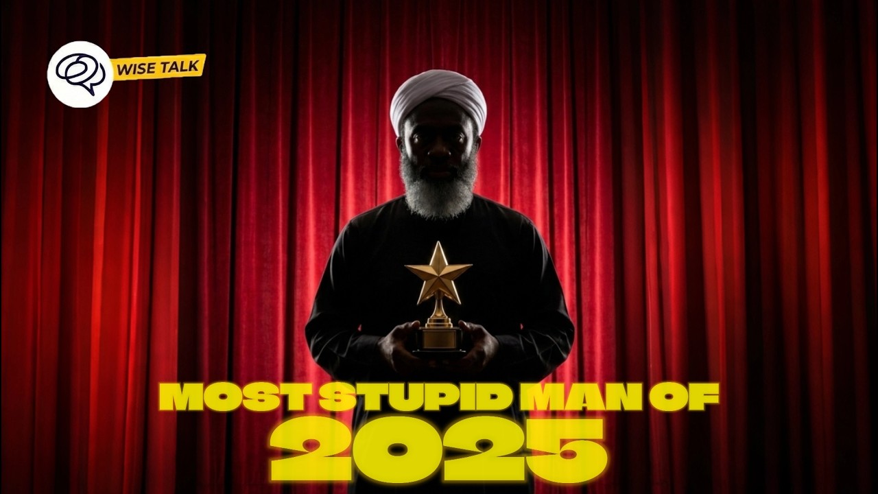 Wise Awards, Who was the most stupid man in 2025.