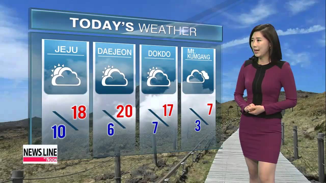 Warm, but dusty and dry today; rain tomorrow 내일 전국 비 소식 - YouTube