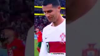 Ronaldo Sad After Defeat In Quarter Finals