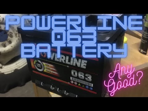 Powerline 063 car battery supplied by Tayna - Green indicator light ok but battery is flat?