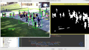 Multi target tracking Java OpenCV - 03