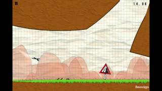 Wingsuit Stickman Mad Canyon Walkthrough (Level 14 iphone, ipod touch Gameplay) screenshot 4