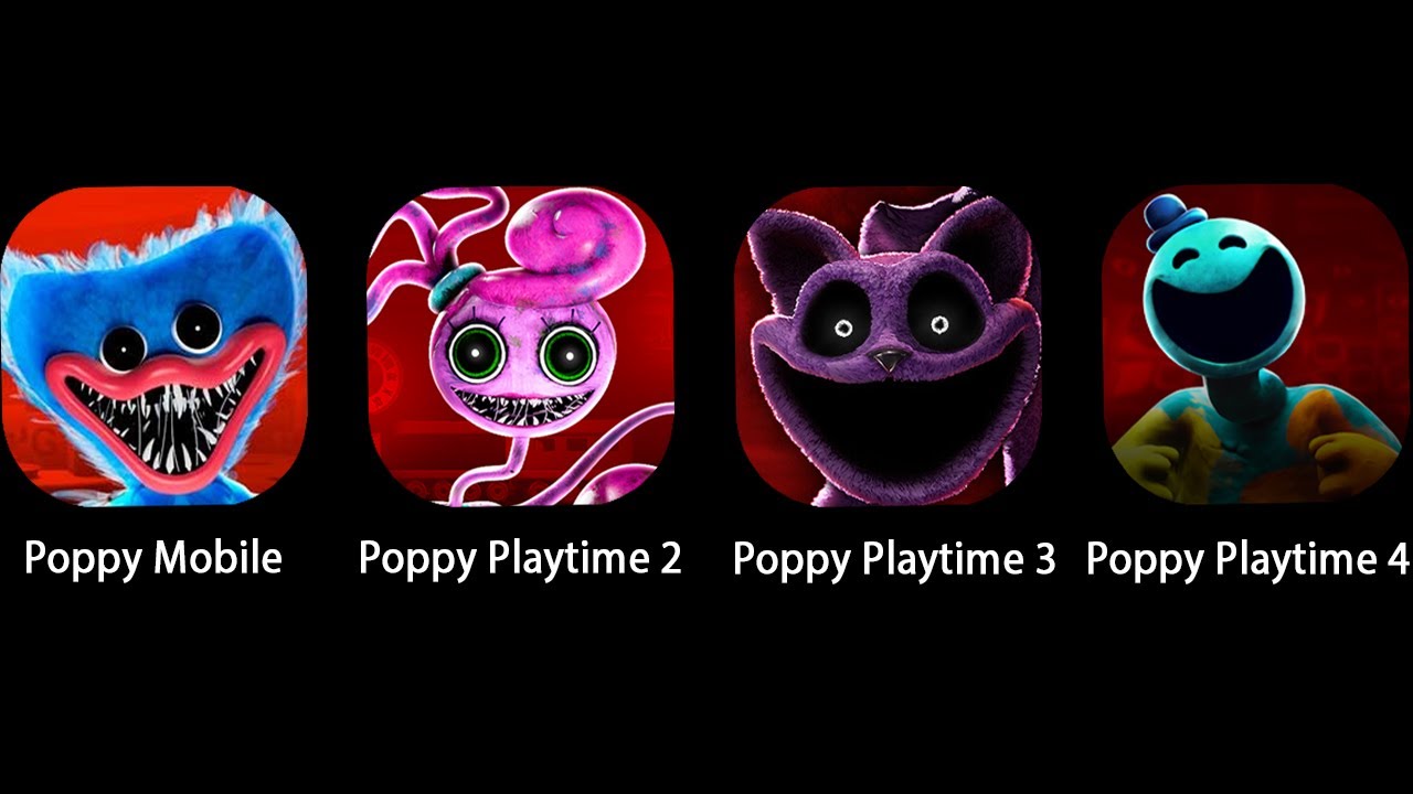 Poppy Playtime Chapter 1 2 3 4 5 Mobile Gameplay,Poppy Playtime: Chapter 5.