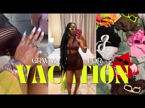 GRWM for Aruba - Sephora Haul, Mani/Pedi + Packing Travel Essentials | Vacation Prep