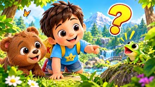 Kamilo and the Bear 🐻 | A Big Adventure in the Forest! | Kids Story