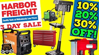 Huge Harbor Freight Sale 10% to 30% Off US General\/Vulcan\/Air Compressors\/Yukon\/Titanium \& More!