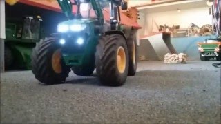 Epandage engrais avec tracteur sikucontrol john deere 7r et 8r