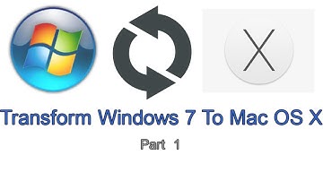 How to make Windows 7 look like Mac OS X [2015] || [Part 1/2]