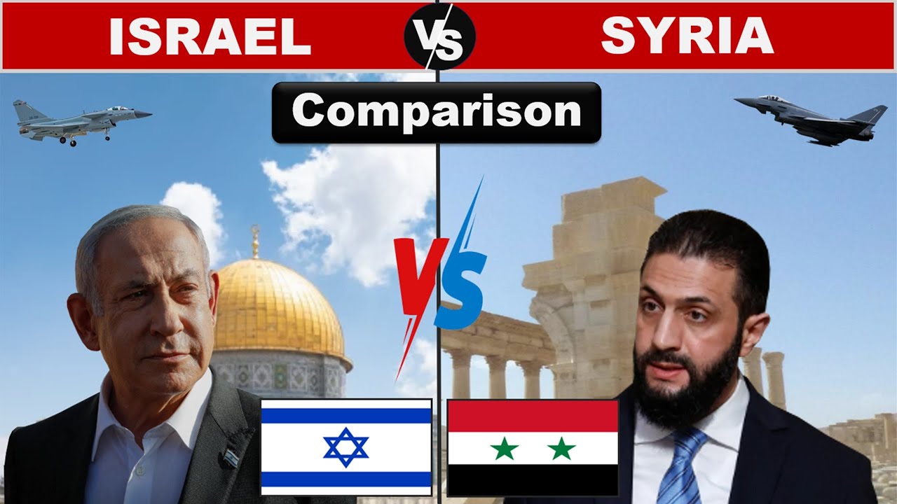 Israel vs Syria Military Power 2025 | Syria vs Israel Military Power 2025