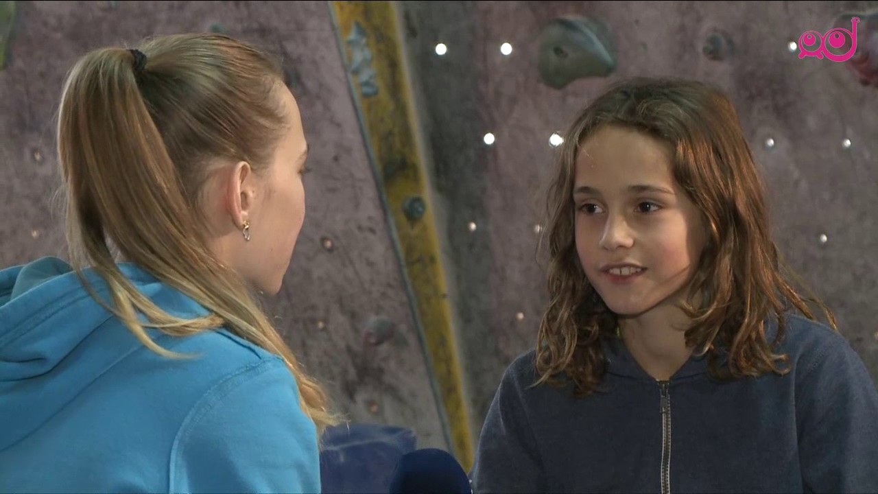 Infodrom: Otroški poročevalec Jaka in Janja Garnbret