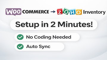 WooCommerce to Zoho Inventory Integration | Automate Orders, Customers, Invoices