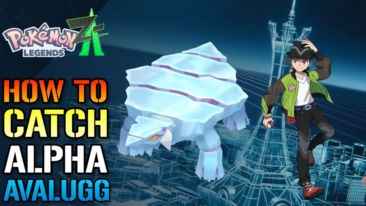Pokémon Legends: Z-A ALPHA "Avalugg" Location Guide! How To Catch It TODAY