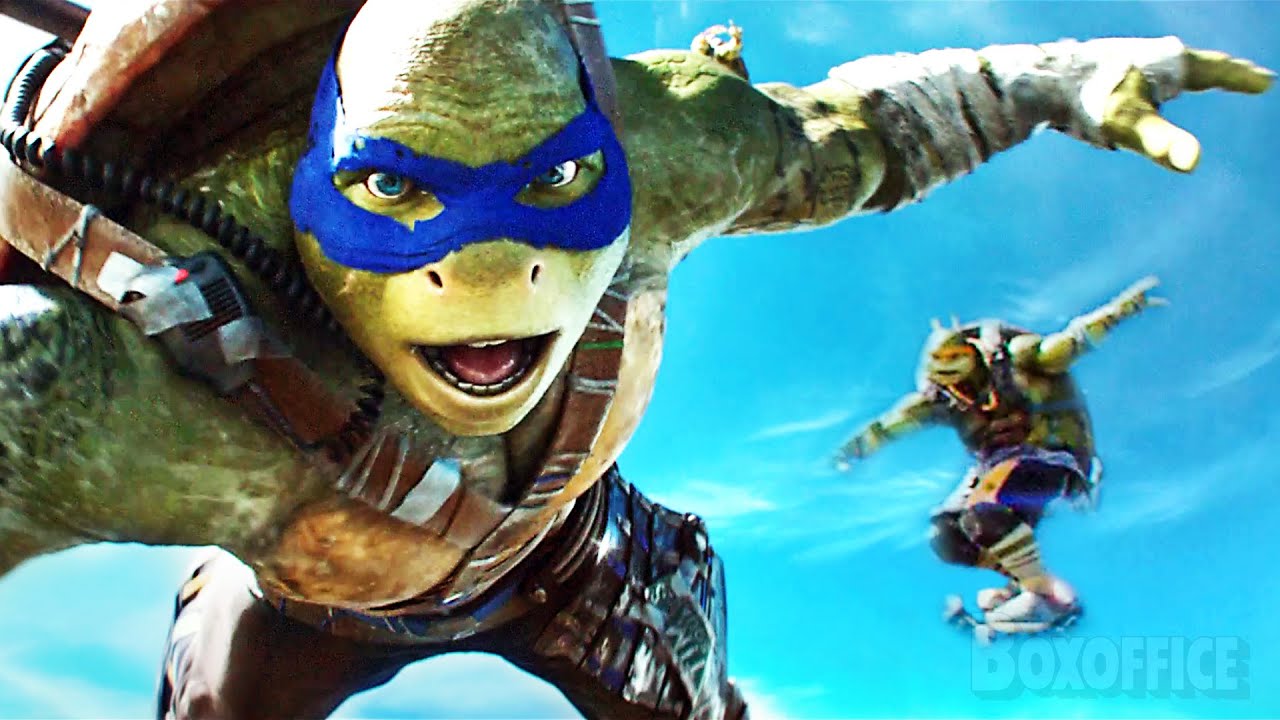 Les tortues apprennent à voler | Ninja Turtles 2 | Extrait VF - YouTube