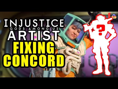 Professional Comic Book Artist FIXES HORRIBLE Concord Character Design Part 10: DAVEERS