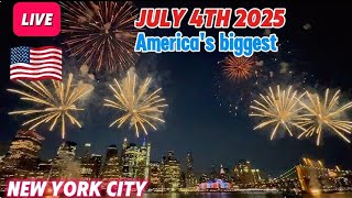 4th of July NYC 2025 |  America’s Biggest Fireworks Show