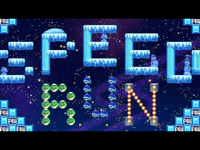 中級者向け◇凍える夜のつるつるスピードラン！ 【30秒】 [Slippery