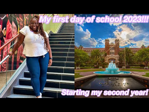 FIRST DAY OF SCHOOL 2023!! Starting my second year at Florida State University!!