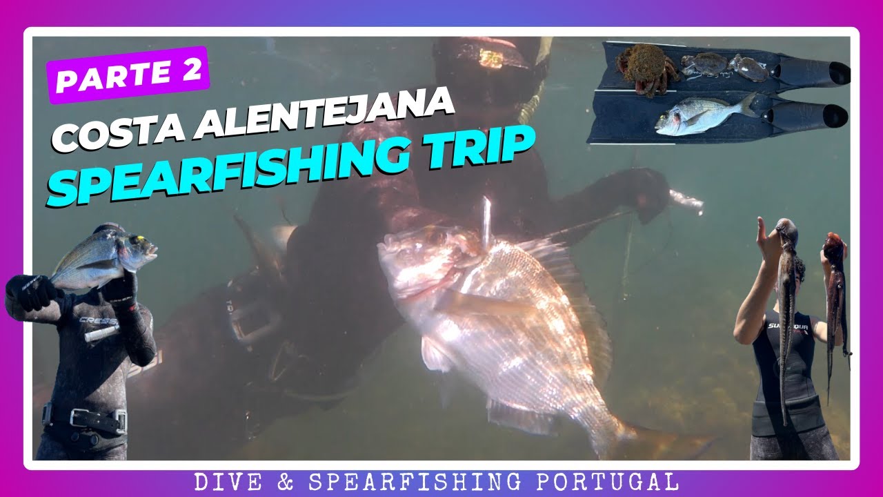 Trip de Caça Submarina(Costa Alentejana)PARTE 2-PORTUGAL