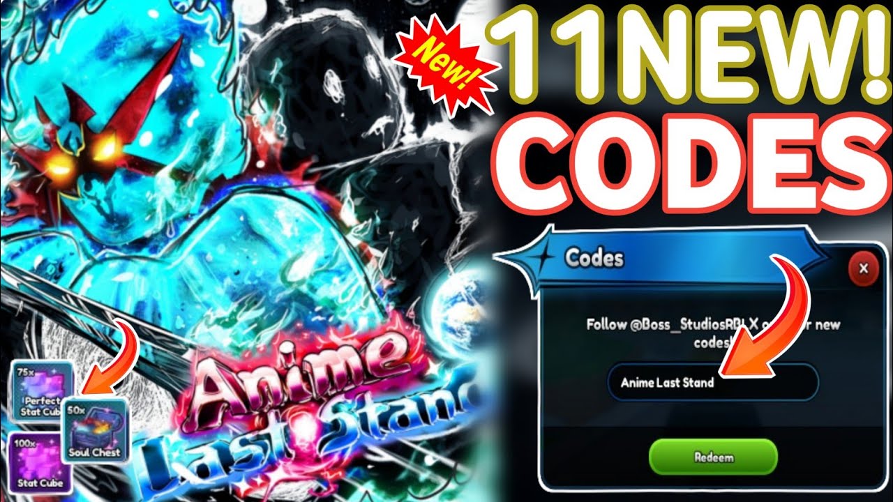 ⚠️ UPDATE ⚠️ FRESH CODES For Anime Last Stand in November 2025 - Roblox ...