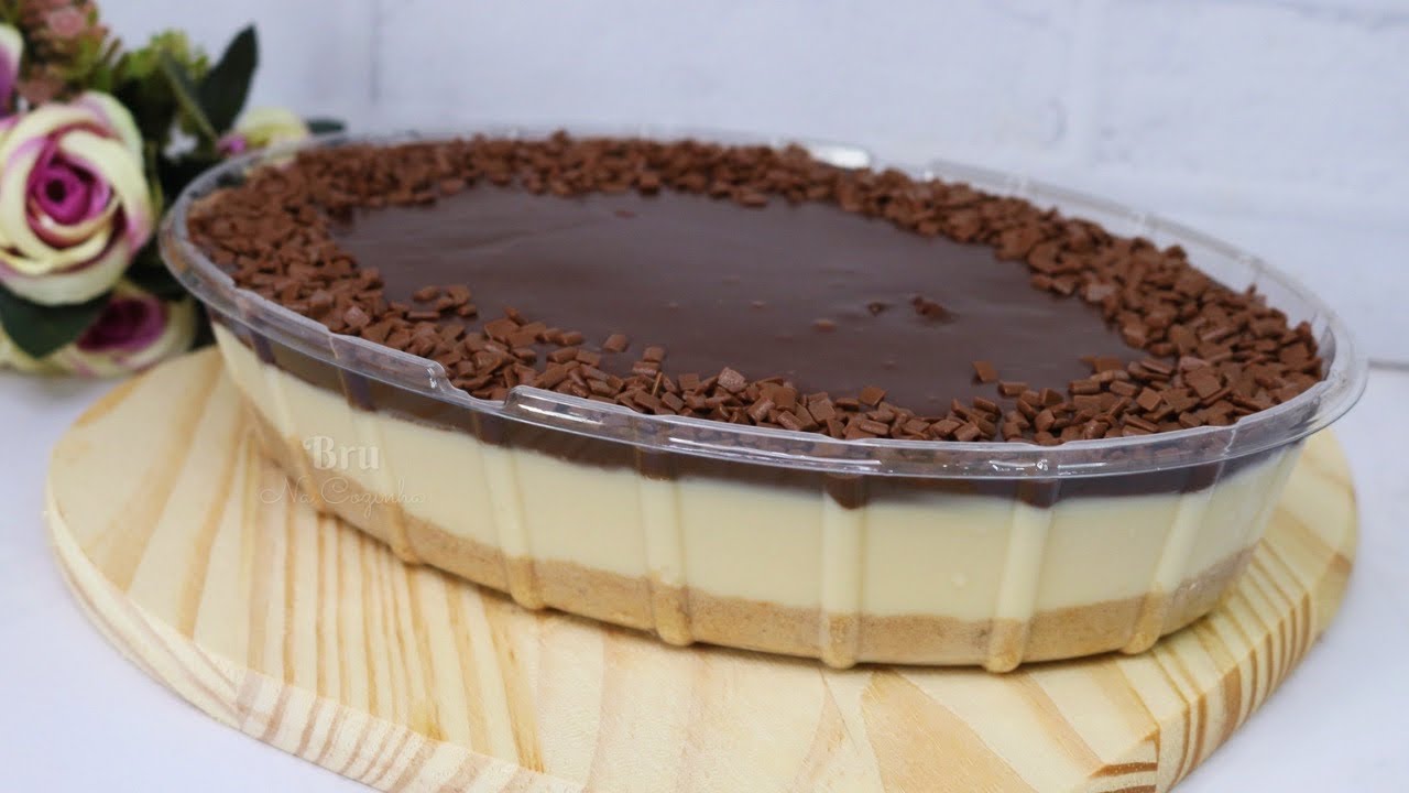 TORTA HOLANDESA NA TRAVESSA - SOBREMESA PARA O NATAL 🎅🏻 - TORTA HOLANDESA SUPER FÁCIL |