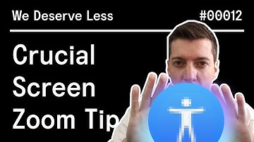 Zoom your screen: a crucial tip for UI designers and programmers