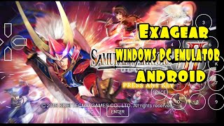 Samurai Warrior 4 Gameplay - ExaGear Windows PC Emulator Android screenshot 2