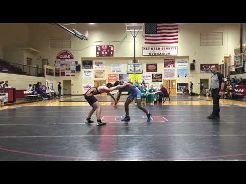 150 Giel, Trenton v Bean, C. (James Lawson High School) 12-14-24 L TF 3:11