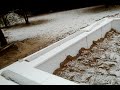 Консервация фундамента  ТИСЭ на зиму
