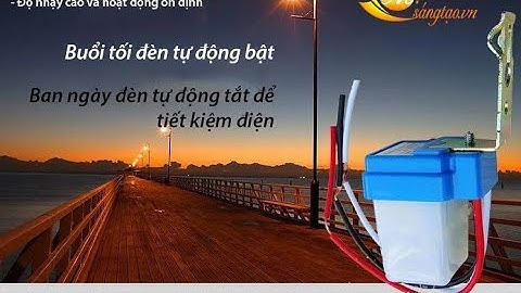 Công Tắc Tự Động Bật Tắt Đèn với Công Nghệ Cảm Biến Ánh Sáng Cao Cấp