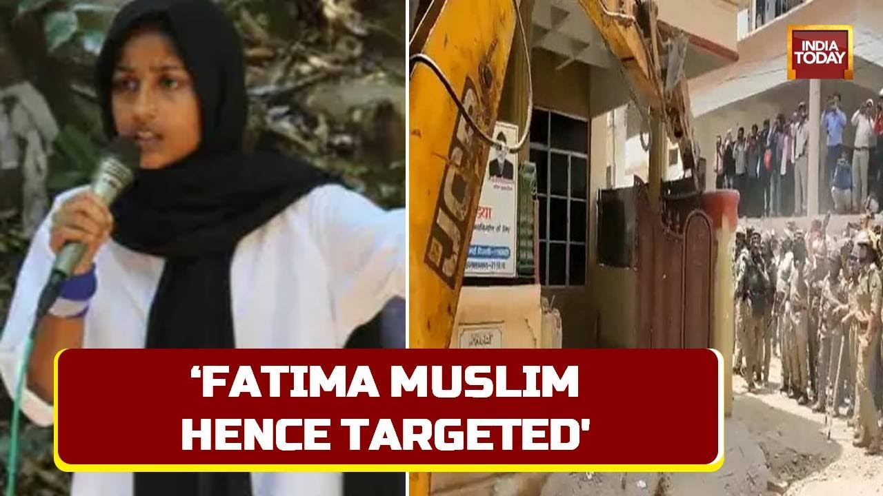 Activist Afreen Fatima Claims Bulldozer Drive 'A Vendetta By UP Govt' Amid Prophet Row Protests