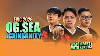 OG vs IC x INSANITY - WATCH PARTY WITH KUKUYS - EWC 2026 screenshot 4
