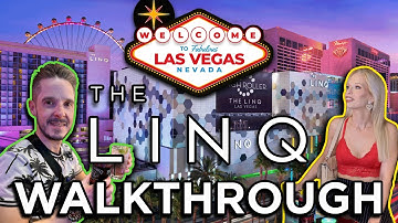 LINQ Hotel Las Vegas Walkthrough 2025 - Best Budget Hotel On The Strip? #review #walkthrough