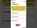 MS Excel Quiz | Microsoft Excel MCQ #shorts