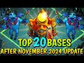 AFTER UPDATE! TOP 20 New TH16 Base + Link 2024🤩 | BEST TH16 WAR/LEGEND/CWL BASE LINK - COC🎁