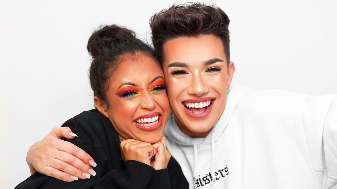 ⁣Doing Liza Koshy's Makeup