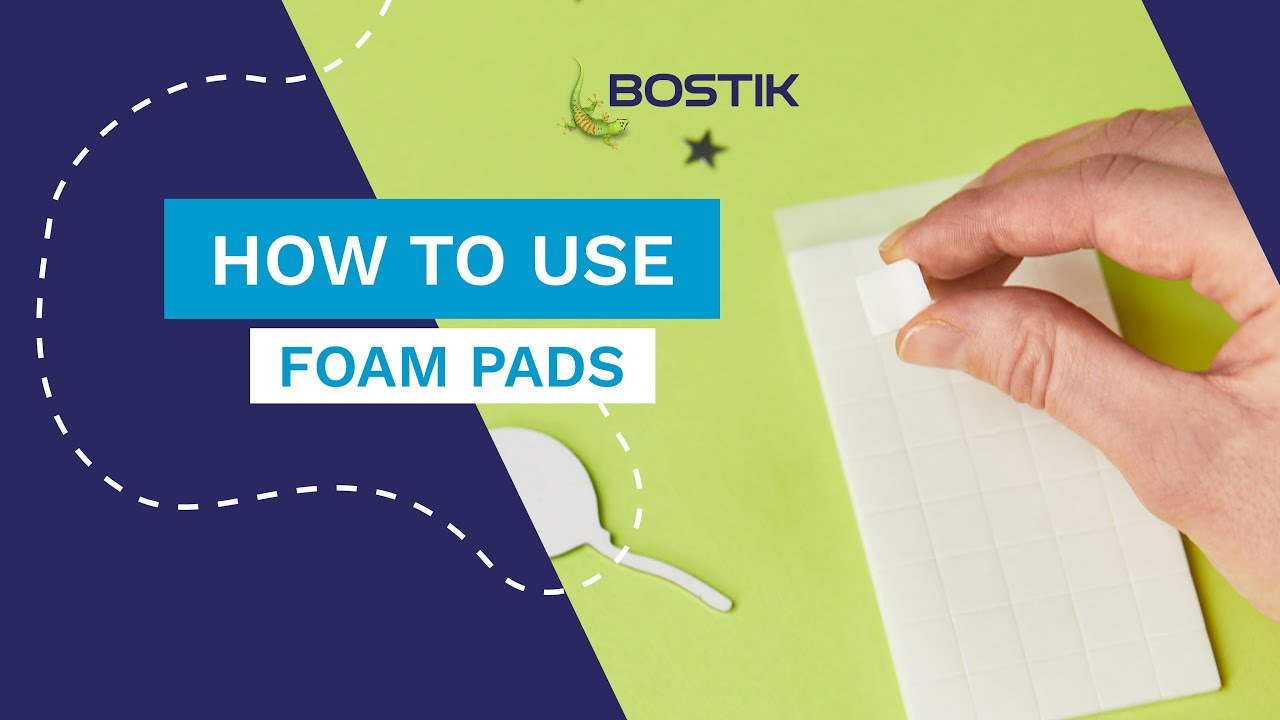 Medium Foam Pads, Double Sided Sticky Pads