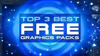 Top 3 BEST FREE Graphic Design Packs! (2019)