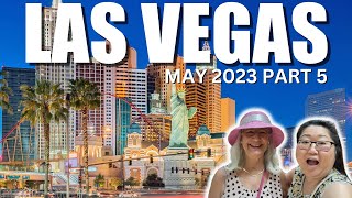 LAS VEGAS VLOG May 2023 Day 5 | Aria | NYNY | Cosmopolitan