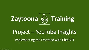 OpenAI API with Node.js - YouTube Insights: Lesson #6 (Implementing the Frontend with ChatGPT)