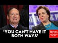 Elena Kagan Calls Out Attorney For Giving Her And Alito Different Answers To Same Question