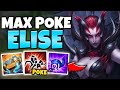 POKE FOR FREE WITH AP ELISE MID! ONE W DOES HALF THEIR HP (SPAM SPELLS) - League of Legends