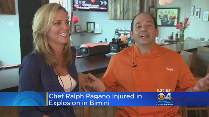 Celebrity Chef Ralph Pagano Injured In Kitchen Exp...