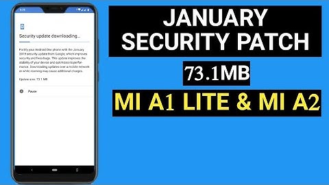 Mi A2 & MI A2 LITE GOT JANUARY UPDATE | BIG CHANGES?