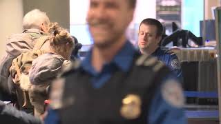 TSA workers at Portland International Airport react to government shutdown