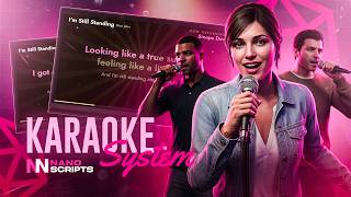 Karaoke System - Sing ANY Real Song with Live Lyrics | FiveM Script [ESX/QBCore/QBox] | NANO Scripts