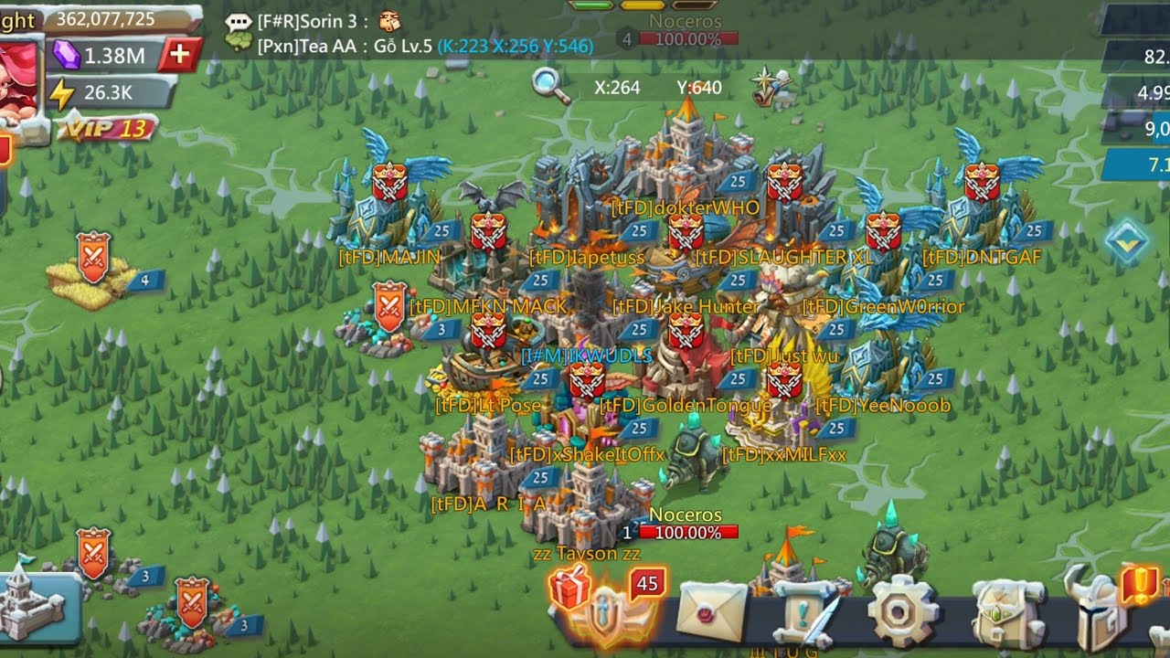 Taking my biggest losses ever against tfD! Burned in gear? Lords Mobile